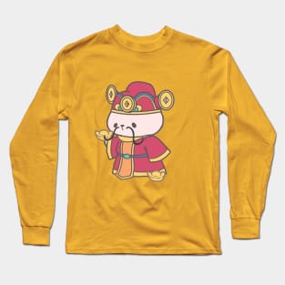 Loppi Tokki Dons Chinese Traditional Costume, Spreading Prosperity for Chinese New Year! Long Sleeve T-Shirt